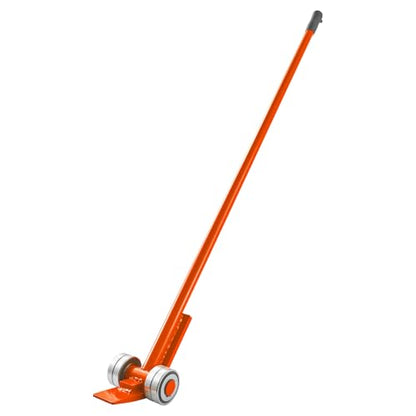 VEVOR 2 Pack Prylever Bar, 3T/6600lbs Load Capacity, 4.5FT Length Steel Handle Lever Dollyr with 2.8'' Wheels for Large Pallets, Heavy Items, Concrete Blocks, Heavy Duty Equipment Handling - size: 3T-4.5FT (2 Pack)