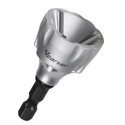 1/8" to 3/4" Deburring External Chamfer Tool with Carbide Blades - size: 1/8" to 3/4"