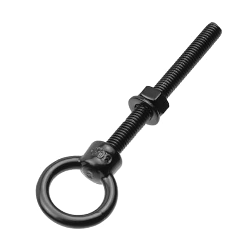Antrader M6 Stainless Steel Eye Bolt,Heavy Duty Lifting Eyebolts,4Pcs Set - size: M6