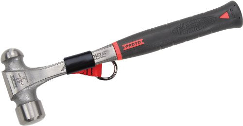 Stanley Proto Proto Tether-Ready J1324AVP-TT 24-ounce AntiVibe Ball Pein Hammer 14-3/16-inch long