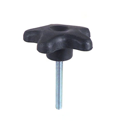 Taytools 774021 Lot 10 each 3/8 16 Male Threads Star Knobs 2 inch Diameter with 2 inch Long Threaded Post