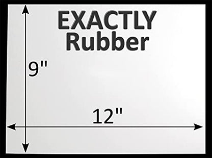 White Silicone Rubber Sheet, 60A Duro, 1/32 x 9 x 12 Inch, Food Grade, Made in the USA, No Adhesive Backing, High Temp Heavy Duty for Gaskets DIY Food Covers Lids Sealing Material Pads Oven Protection
