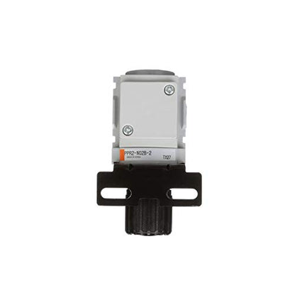PneumaticPlus PPR2-N02BG-2 Low Pressure Air Regulator, 0-30 PSI, 1/4" NPT - size: 1/4" NPT (3-30 PSI)