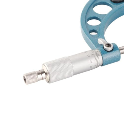 Outside Micrometer, 50-75mm, 0.01mm Accuracy Ductile Cast Iron Outer Diameter Measuring Tool for Machinery Workshop