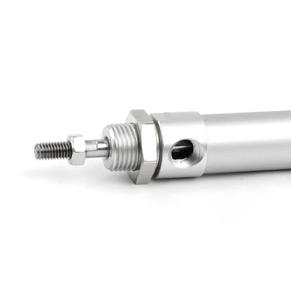 SNS Pneumatic 16mm Bore 150mm Stroke NPT1/8 Aluminum Alloy Mini Air Cylinder Double Action MAL16x150 - size: MAL16*150-NPT
