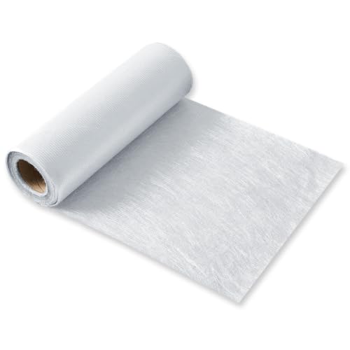 1708 Biaxial Fiberglass Cloth 12 in Wide x 10 yd Long Fiberglass Mat Roll Molding Roofing Boat Repair Kit Resin & Epoxy Compatible - size: 12 in X 10 Yard