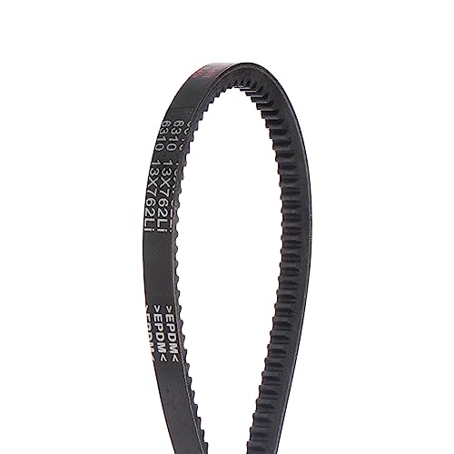HARFINGTON 13x762 Cogged V-Belts AX Section Drive Raw Edge Belt 762mm Inner Girth 13mm Width 8mm Thickness EPDM for Power Transmission - size: 762mm