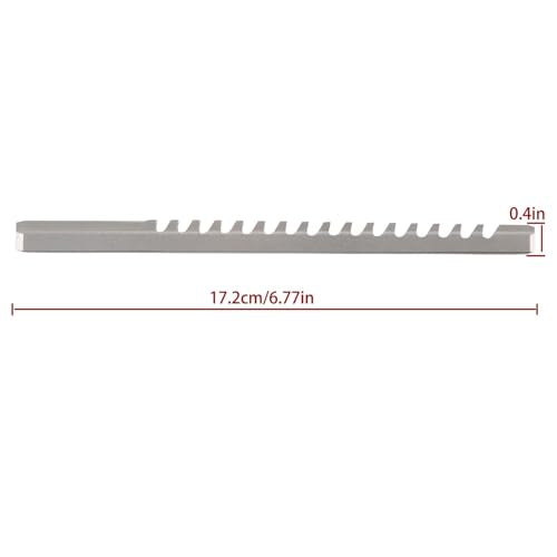 findmall B1-5mm High Speed Steel Keyway Broach Set, with 1 Shim
