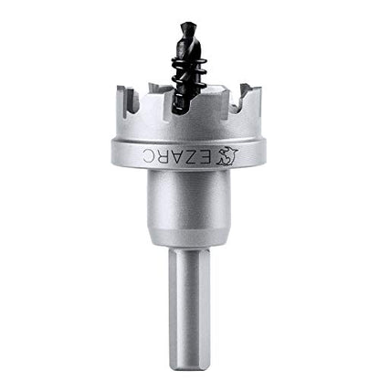 EZARC Carbide Hole Saw Heavy Duty, Hole Cutter for Stainless Steel, Sheet Metal 1-1/2" 38mm - size: 1-1/2" | 38mm, style: Single Pack