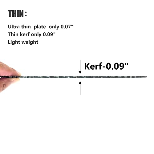 EZee 10 Inch 40 Teeth with 5/8 Inch Arbor Circular Saw Blades,0.09 Inch Thin Kerf,Tungsten Carbide Tipped(TCT) ATB Teeth Fine Finish Table Saw Blades for Various Wood Cutting,Max RPM 6000(1-Pack) - size: 10" 40T (1-pack)