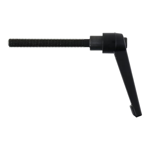 Clamping Lever Handles M8 x 70mm Push Button Ratchet Lever Male Threaded Stud Adjustable Handles Hand Knobs Rotating Screw Handles Bolts with Locking Lever -4pcs - size: M8 x 70mm