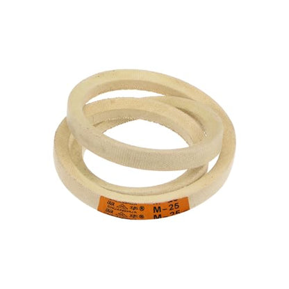 HARFINGTON M25 Industrial Sewing Machine Belt 25" Outer Girth Rubber Triangle V-Belt - size: M25