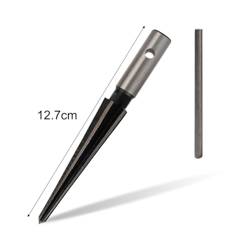 Handheld Taper Reamer Hand Electric Drills for Drilling Cuntersunk Head Chamfering an Reaming Tool Metal Woodwork T-type Reamers (1Pcs Large circular taper) - color: 1pcs Large Circular Taper