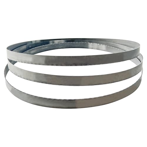 FOXBC 35-3/8 Inch Bandsaw Blade 8/10 TPI for Milwaukee 48-39-0609 Portable Band Saw Blade, 35-3/8" x 1/2" x .020" 8/10 TPI, 3-Pack