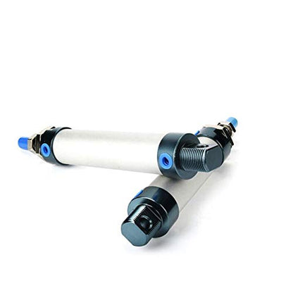 Beduan Pneumatic Mini Air Cylinder MAL 25 x 100 Screwed Piston Rod Dual Action 25mm Bore 100mm Stroke - size: MAL 25 X 100