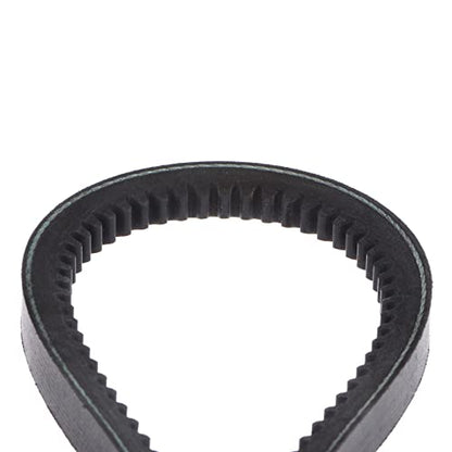 HARFINGTON 2pcs 13x975 Cogged V-Belts AX Section Drive Raw Edge Belt 975mm Inner Girth 13mm Width 8mm Thickness EPDM for Power Transmission - size: 975mm