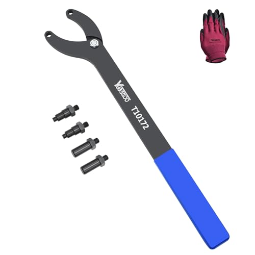 Engine Timing Belt Change Tool Kit Against Timing Pulley Holder Tool