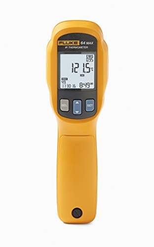 Fluke 64 Max Infrared Thermometer, Multi-Functional (Not for Human), -22 to 1112 °F Range