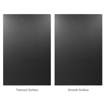 KAITELA Pack of 10 Black ABS Plastic Sheet 8" x 12" x 1/8" Thick (3mm) - size: 8" x 12"