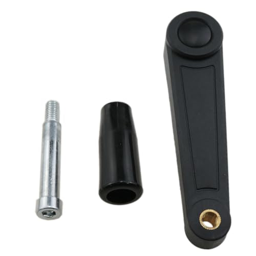 Folding Crank Handle, 12 mm Bore, 4 Inch Alloy Machine Lever