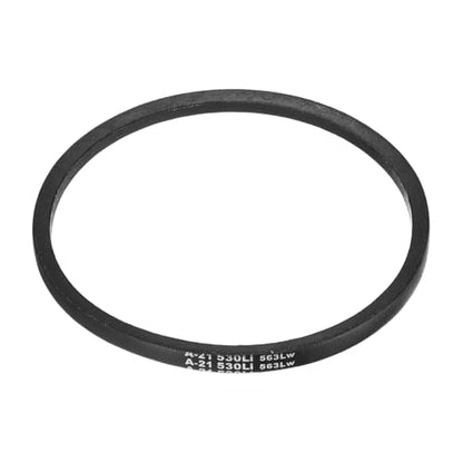 uxcell 5Pcs A21 Classic Wrapped Rubber V-Belt, 23" Lo x 0.51" W x 0.32" H - size: A21