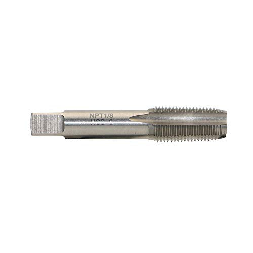 1/8 27 NPT Tapered Pipe Thread Tap High Speed Steel Pipe Thread Tap - size: NPT1/8"
