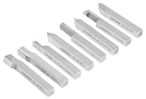 Accusize Industrial Tools HSS Tool Bit Pre-Ground, 3/8 in, 2662-2003 - size: 3/8 in