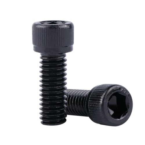 1/4-20 x 1 Socket Head Cap Screws Bolts Black Finish,304 Stainless Steel 18-8, Allen Hex Drive, Full Machine Thread, 20Pcs - size: 1/4-20 x 1" (20 PCS)