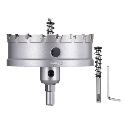 Tungsten Carbide Tipped Hole Saw 3-3/4 Inch 95mm Hole Cutter - size: 3-3/4 Inch (95mm)