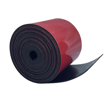 Adhesive Neoprene Rubber Strips 4" Wide x 1/16" Thick x 20' Long for DIY - size: 4" Wide x 1/16" Thick x 20' Long