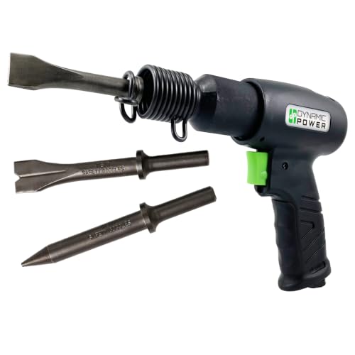 DYNAMIC POWER Air Hammer Kit, 3-Chisels, D319915