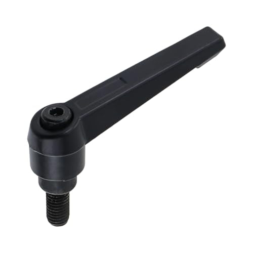 Clamping Lever Handles M8 x 16mm Push Button Ratchet Lever Male Threaded Stud Adjustable Handles Hand Knobs Rotating Screw Handles Bolts with Locking Lever -4pcs - size: M8 x 16mm