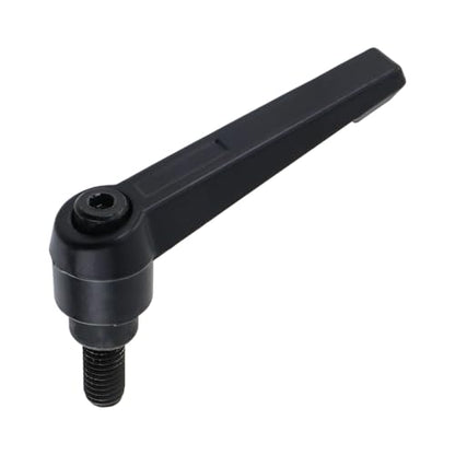 Clamping Lever Handles M8 x 16mm Push Button Ratchet Lever Male Threaded Stud Adjustable Handles Hand Knobs Rotating Screw Handles Bolts with Locking Lever -4pcs - size: M8 x 16mm