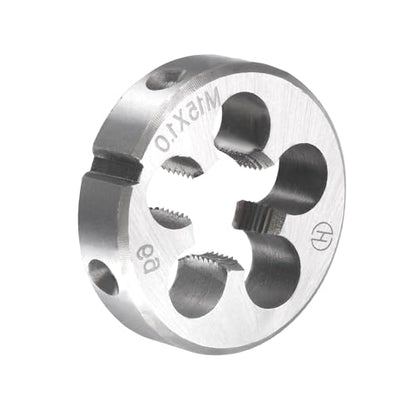M15x1mm Metric Tap and Die Set,Machine Thread Screw Tap with Round Threading Die,Tap & Die Kit for Nut Screw Bolt Thread Repair - size: M15x1mm