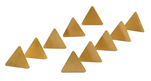 Accusize Industrial Tools TPG22 Wiper Carbide Inserts, TiN Coated, T-Shape, 10 Pcs/Box, 2127-1025x10 - size: TPG22 Wiper, T-Shape