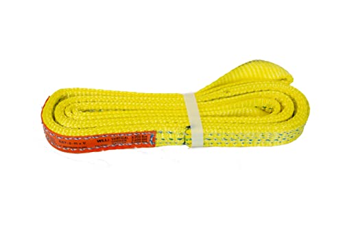 Kennedy Wire Rope & Sling Company 1inches x 5' 2-Ply Twist Eye Polyester Lifting Sling (Various Sizes in Listing) Made in The USA - color: 1" 2-Ply Twist Eye (Type 4), size: 1" x 5'