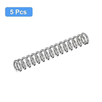 uxcell 5Pcs Compression Spring 304 Stainless Steel 5mmOD,0.8mmWD,35mmFL - size: 0.8mmx5mmx35mm