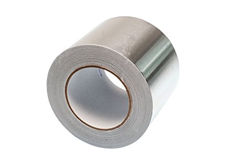 GTSE - Aluminum Foil Tape, 4 inches x 55 Yards (164 ft), 1 Roll