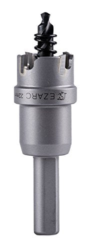 EZARC Carbide Hole Saw Heavy Duty, Hole Cutter for Stainless Steel, Sheet Metal 7/8" 22mm - size: 7/8" | 22mm, style: Single Pack