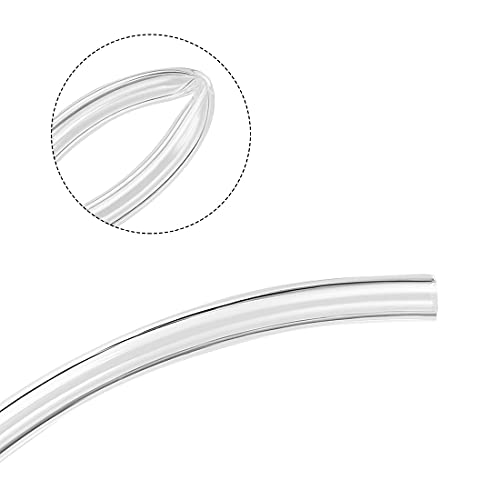 uxcell Pneumatic Air Tubing, 16mm OD x 12mm ID 5 Meters 16ft PU Polyurethane Air Compressor Tube Hose Pipe Clear - color: Clear, size: 16mmX12mm
