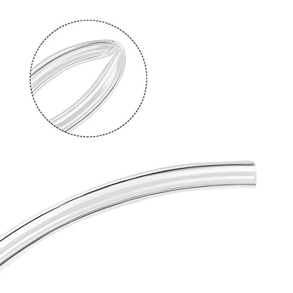 uxcell Pneumatic Air Tubing, 16mm OD x 12mm ID 5 Meters 16ft PU Polyurethane Air Compressor Tube Hose Pipe Clear - color: Clear, size: 16mmX12mm
