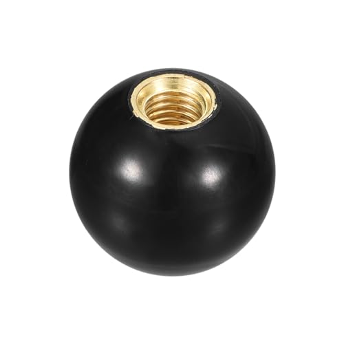 uxcell Threaded Ball Knobs, M10 Female Thread Thermoset Ball Knob 32mm Dia - color: Black, size: M10x32mm