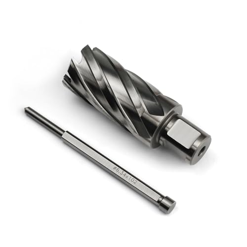 OSCARBIDE 1-1/8" x 2" HSS Annular Cutter 3/4" Weldon Shank Mag Drill Bit