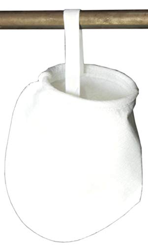 Duda Diesel Polyester Felt (PESP1S) Filter Bag Size#1, 7" x 16" 1/2 Micron, 5 Pack - size: 1/2 Micron | PTFE Coated