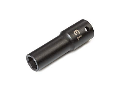 TEKTON 1/2 Inch Drive x 13 mm 6-Point Impact Socket | SID23113 - size: 13 mm, style: Deep