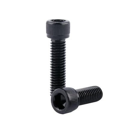 5/16-18 x 1-1/2" Socket Head Cap Screws Allen Hex Bolts, 304 Stainless Steel 18-8, UNC Fully Machine Thread, 10Pcs Black - color: Black, size: 5/16-18 x 1-1/2" (10PCS)