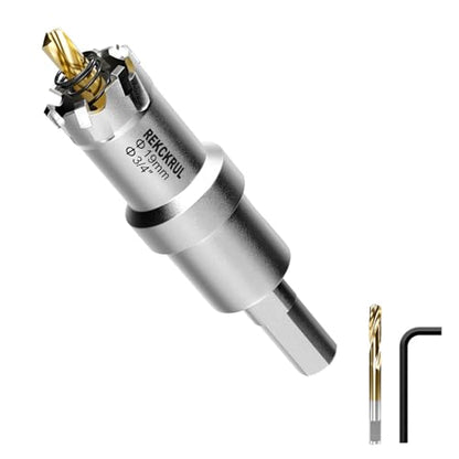 3/4" (19mm) TCT Carbide Hole Saw Kit for Metal - size: 19mm | 3/4"