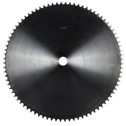 Jeremywell #40 Roller Chain Sprocket, 84 Tooth A-Plate, 1" Bore