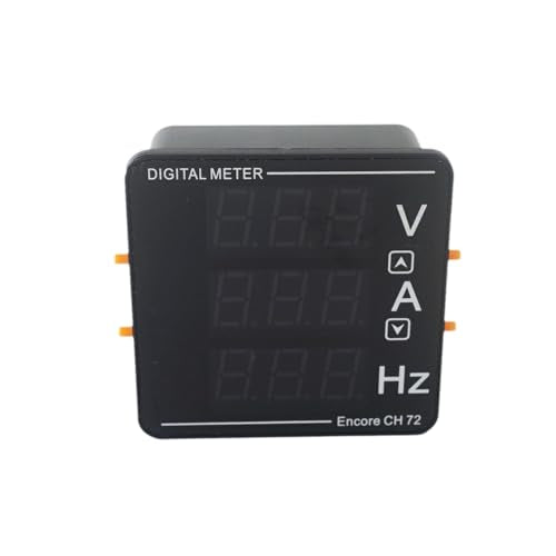 AC 50-500V 120A Digital Volt Amp Meter, Voltage Current Frequency