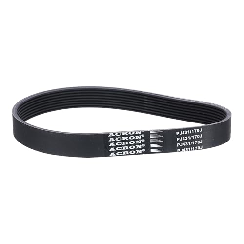uxcell 170J8 PJ V-Ribbed Belt 8 Ribs 17" L x 0.74" W x 0.14" H, EPDM - size: 170J8